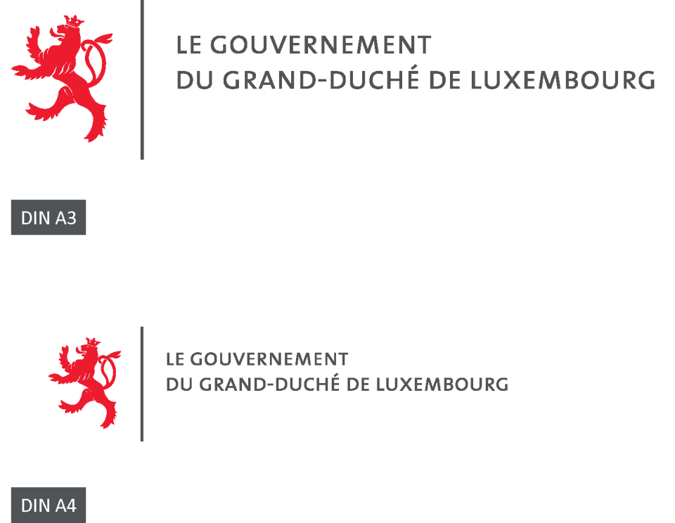 Size DIN A3 and DIN A4